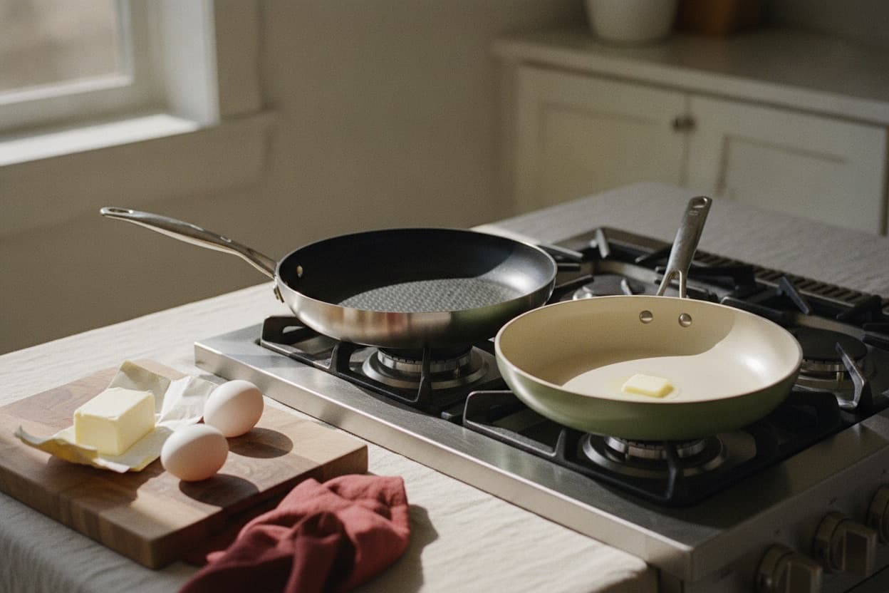 HexClad vs Caraway: a hybrid pan or a ceramic one