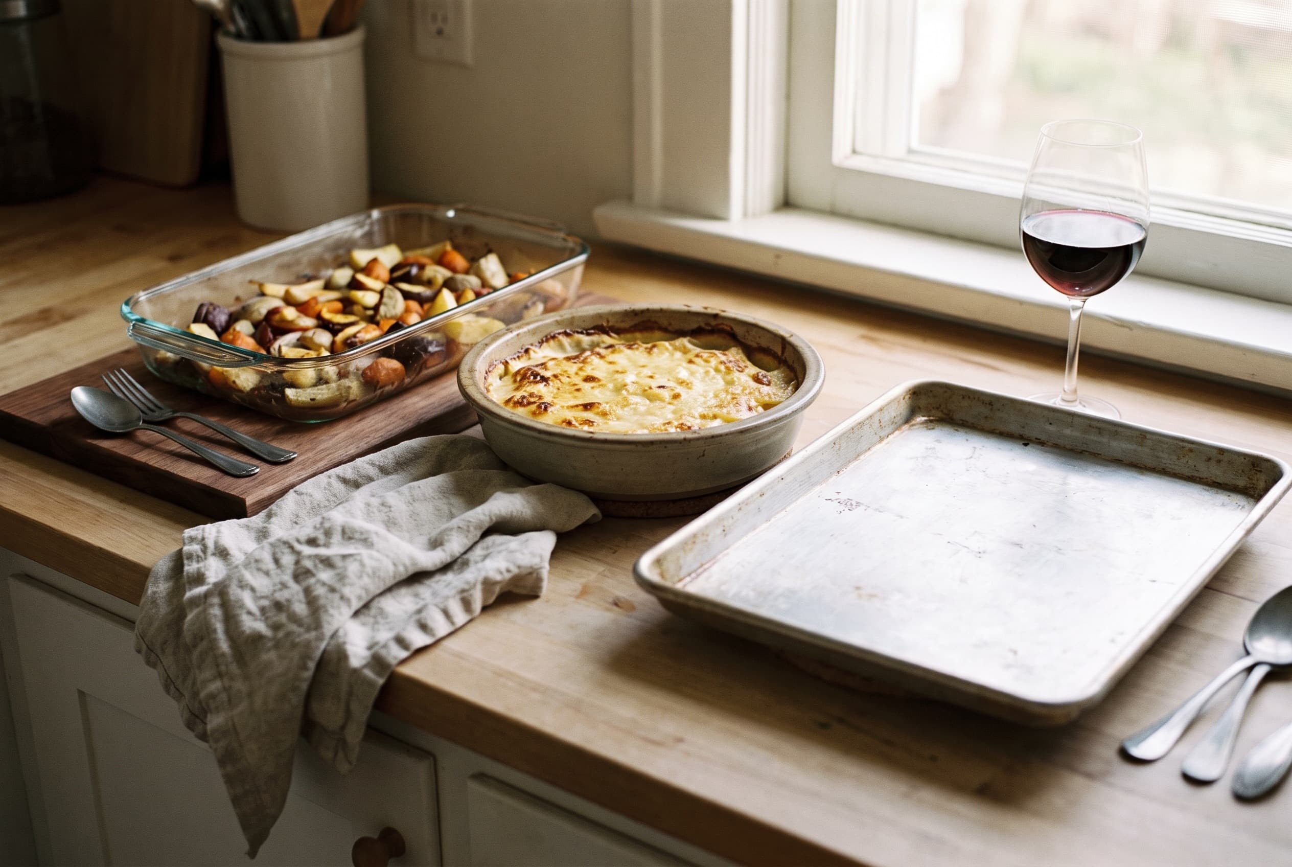 The bakeware with nothing to wonder about